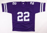 Deuce Vaughn Signed Kansas State Wildcats Jersey (Beckett) Dallas Cowboys R.B.