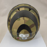 JAMARR CHASE SIGNED CINCINNATI BENGALS CAMO SPEED MINI HELMET BECKETT