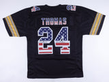 J.T. Thomas Signed Pittsburgh Steelers Jersey Inscribed 4xSB Champion / JSA COA