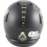 Mike Alstott Autographed/Signed Purdue Boilermakers Mini Helmet Beckett 49107