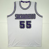 Autographed/Signed JASON WILLIAMS Sacramento White Basketball Jersey PSA/DNA COA