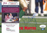Derrick Mayes Notre Dame Signed/Autographed 8x10 Photo JSA 166925