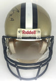 Saints DREW BREES Signed Full Size Riddell VSR4 Pro Line Authentic Helmet AUTO