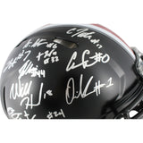 2024 Ohio State Buckeyes Team Signed Pro Helmet Natl Champs 19 Sig Beckett 50048