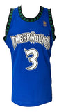Stephon Marbury Signed Timberwolves 1996/97 M&N HWC Swingman XL Jersey BAS ITP