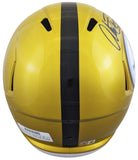 Steelers Alan Faneca "HOF 21" Signed Flash Full Size Speed Rep Helmet BAS Wit