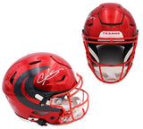 Andre Johnson Signed Houston Texans Speed Flex Authentic Alt Red NFL Helmet