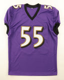 Terrell Suggs Signed Ravens Pro Cut Jersey (Beckett) Baltimore 7xPro Bowl L.B.