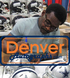 Michael Irvin Autographed Dallas Cowboys Speed Mini Helmet Beckett 38885