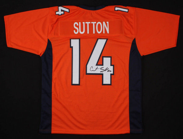 Courtland Sutton Signed Denver Broncos Jersey (JSA COA)2018 Rookie Wide Receiver