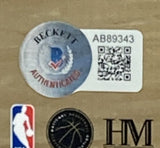 Stephen Curry Signed Framed 16x20 Golden State Warriors Photo BAS LOA