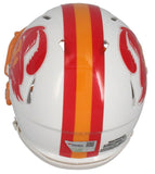 Tom Brady Autographed Buccaneers Throwback Speed Mini Helmet Fanatics