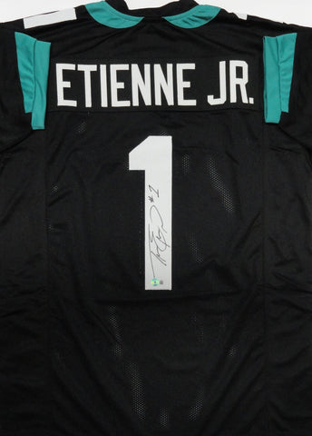Jaguars TRAVIS ETIENNE Signed Custom Replica Jacksonville Jersey AUTO - BAS