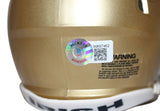 Michael Mayer Signed Notre Dame Fighting Irish Mini Helmet Beckett 37433