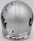 Jack Thompson Autographed WSU Cougars Mini Helmet Go Cougs! Beckett BS30087