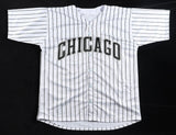 Noah Schultz MLB Debut 4 14 26 Signed Chicago White Sox Pstriped Jersey /Beckett