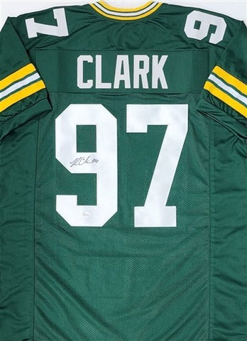KENNY CLARK Signed Custom Replica Green Jersey - Green Bay Packers - JSA
