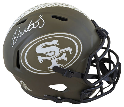 49ers Deebo Samuel Signed Salute To Service Full Size Speed Rep Helmet Fanatics