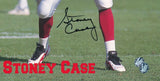Stoney Case Autographed Signature Rookies 8x10 Photo New Mexico