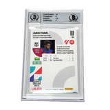 Lamine Yamal Signed 2023-24 Panini Megacracks #108BIS Rookie - BGS 6.5 AUTO 9