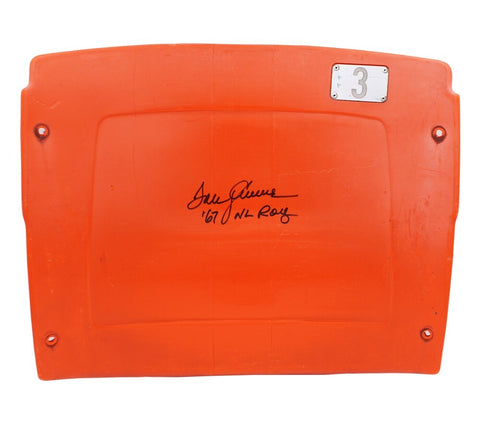 Tom Seaver Autographed/Signed New York Mets Shea Stadium Seatback -67 NL ROY