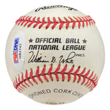 Willie Mays San Francisco Giants Signed National League Baseball PSA H82747