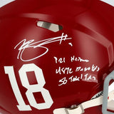 Signed Bryce Young Alabama Helmet