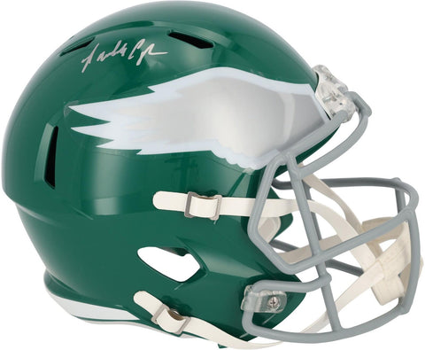 Randall Cunningham Philadelphia Eagles Signed 1974-1995 Throwback Replica Helmet