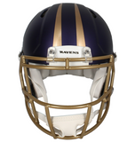 Ray Lewis Autographed Ravens 2024 Alternate Authentic Speed Helmet Beckett