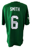 DeVonta Smith Eagles Signed Kelly Nike On Field Football Jersey Beckett 213386