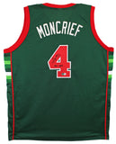 Sidney Moncrief "HOF 19" Authentic Signed Green Pro Style Jersey BAS Witnessed