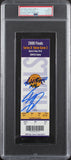 Shaquille O'Neal "MVP" Signed 2000 NBA Finals Game 2 Ticket Auto 10! PSA Slabbed