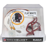 Darrell Green Autographed Washington Redskins Mini Helmet White Beckett W 51860