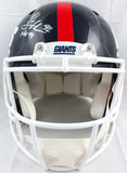 Strahan Taylor Signed Giants F/S 81-99 Speed Authentic Helmet w/HOF-BAW Hologram