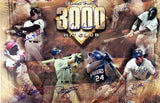S Musial/R Carew/D Winfield Signed Boston Red Sox Unframed 3000 HIT Club Poster