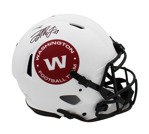 Terry McLaurin Signed Washington Football Team Speed Authentic Lunar NFL Helmet