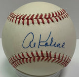 Tigers HOF'er AL KALINE (d) Signed Official American League Baseball AUTO JSA