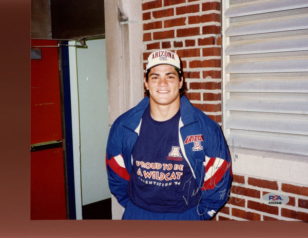 Tedy Bruschi Signed/Auto 8x10 Photo University of Arizona PSA/DNA 188094