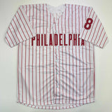 Autographed/Signed Jayson Werth Philadelphia Pinstripe Jersey Beckett BAS COA
