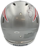 Julian Edelman Signed Patriots Super Bowl MVP Authentic Full Size Helmet JSA COA