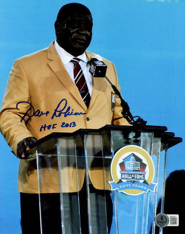 Dave Robinson Autographed/Signed Green Bay Packers 8x10 Photo Beckett 59516