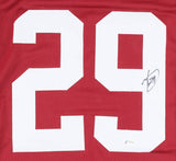 Minkah Fitzpatrick Signed Alabama Crimson Tide Jersey (Beckett COA) Steelers C.B