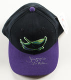 Jim Morris Signed Tampa Bay Rays Hat w/ Display Case "The Rookie" (Beckett)