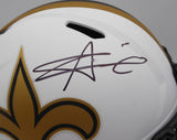 Alvin Kamara Autographed Lunar Eclipse Full Size Helmet Saints Beckett 1W403532