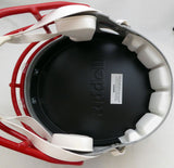 Mac Jones Autographed Signed Patriots Full Size Speed Helmet Beckett QR #BH52441