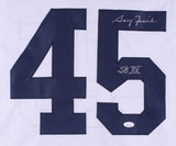 Gary Fencik Signed Chicago Bears Jersey Inscribed SBXX (JSA ) 2xPro Bowl D.B.