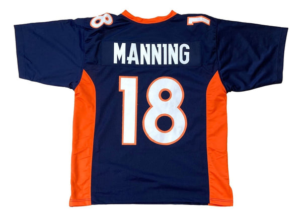 Peyton Manning Denver Blue Football Jersey