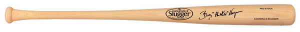 Billy Wagner Signed Louisville Slugger Pro Blonde Bat w/The Kid - (SCHWARTZ COA)