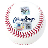 David Ortiz Boston Red Sox Signed Official MLB Hall of Fame Baseball BAS Beckett