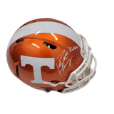 Peyton Manning Signed Tennesee Vols Authentic Flash Helmet Fanatics Authentic